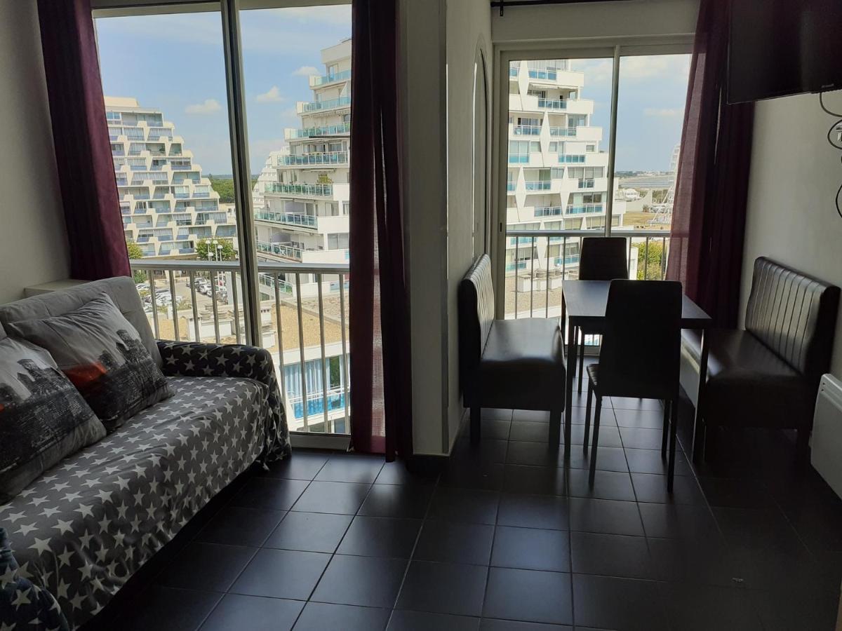 Grand studio avec vue mer à la Grande Motte - CLIM WIFI La Grande-Motte Exterior foto