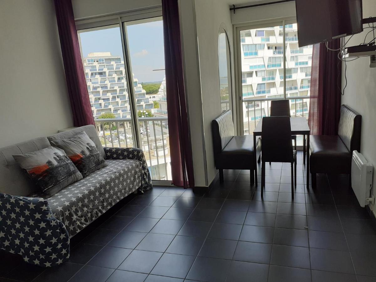 Grand studio avec vue mer à la Grande Motte - CLIM WIFI La Grande-Motte Exterior foto