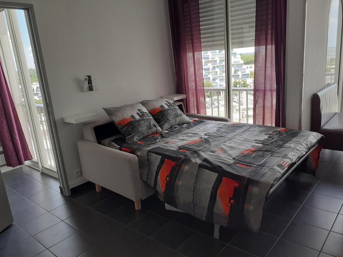 Grand studio avec vue mer à la Grande Motte - CLIM WIFI La Grande-Motte Exterior foto