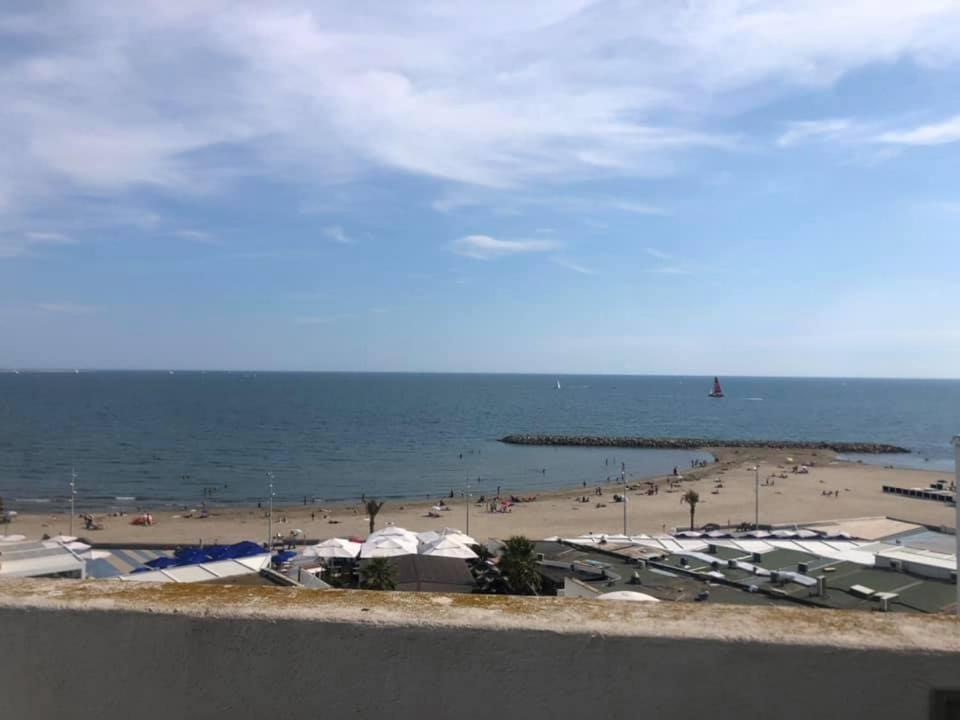 Grand studio avec vue mer à la Grande Motte - CLIM WIFI La Grande-Motte Exterior foto